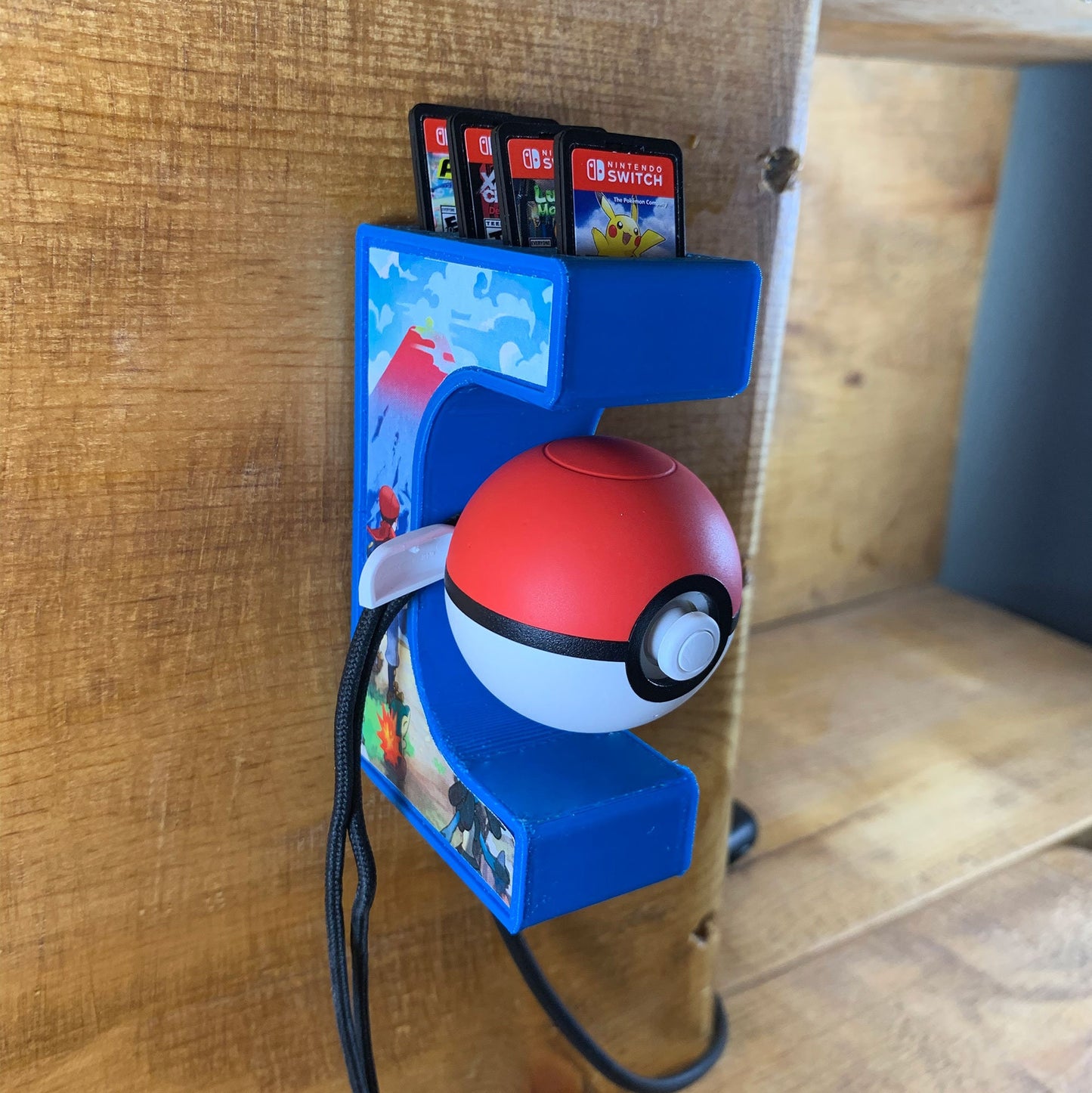 Pokeball Plus Wall Mount Display Stand