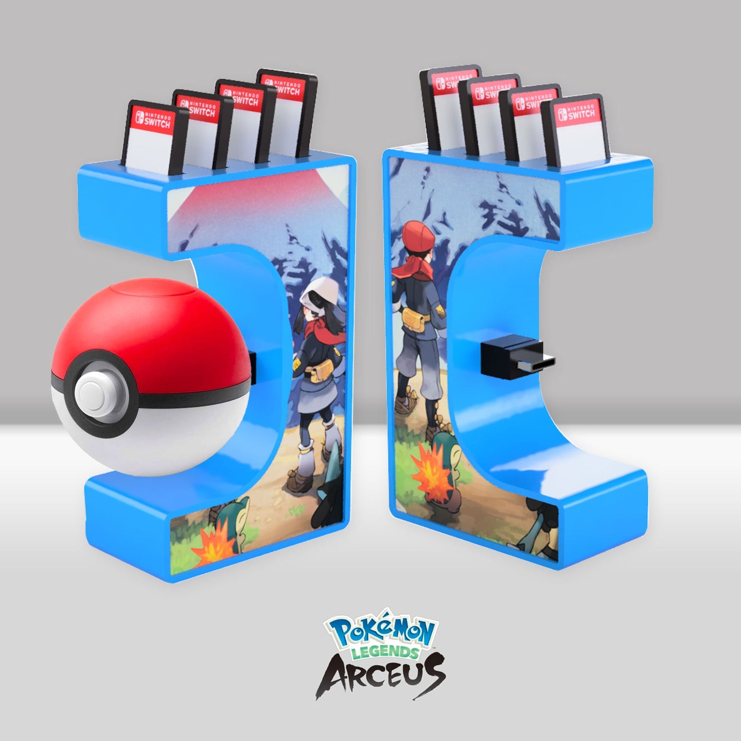 Pokeball Plus Wall Mount Display Stand