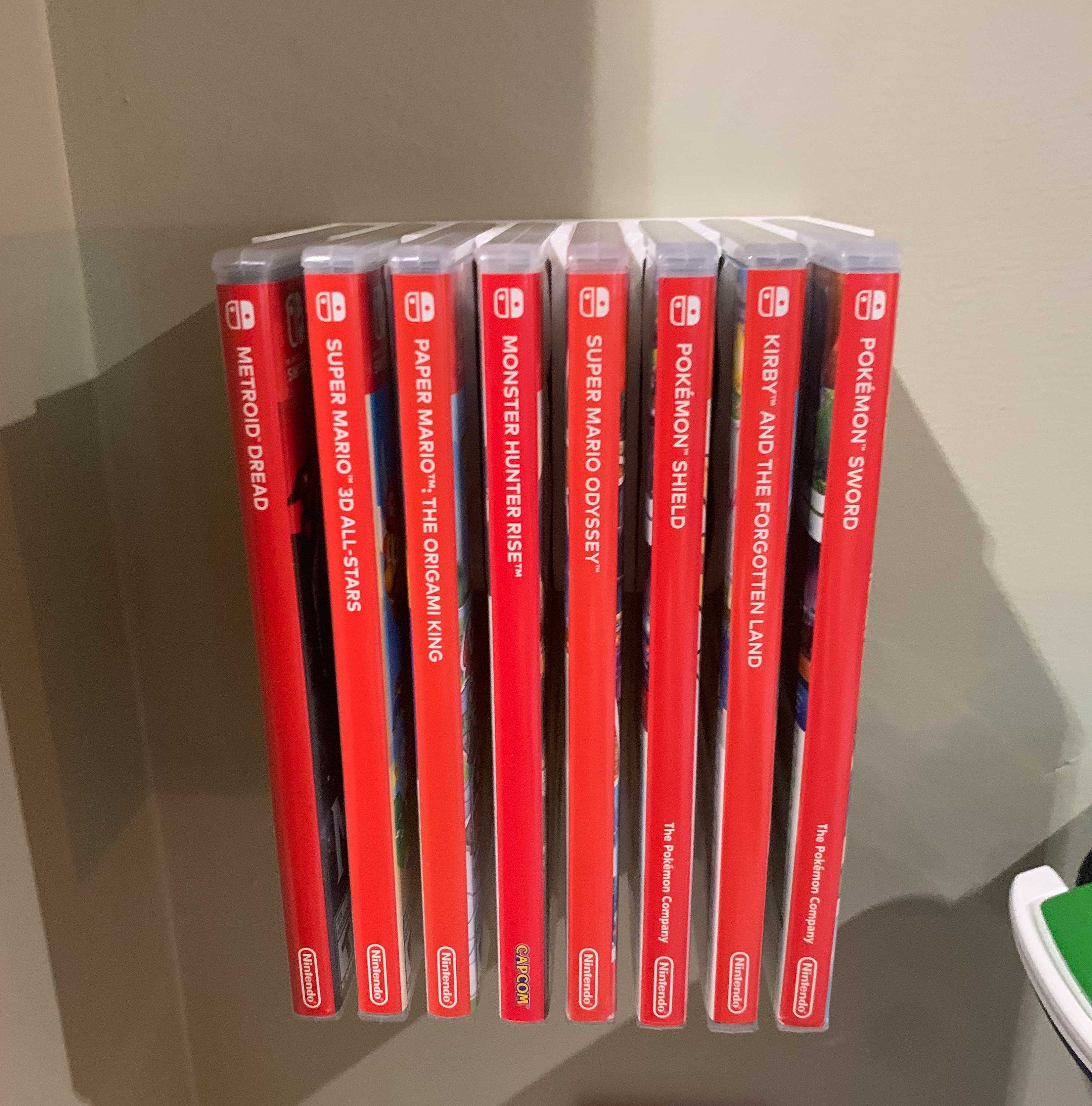 Nintendo switch store game rack